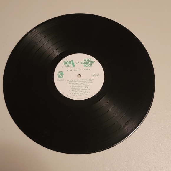 800 Lbs of West Country Rock Vinyl Record - Picture 7 of 12